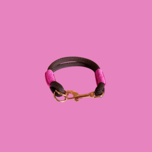 Halsband Tau in Braun